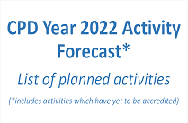CPD Year 2022 Activity Forecast